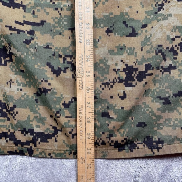 Military Shirt Sz M USMC Marine Combat Blouse Woodland Marpat Digital Camo MCCUU - Picture 15 of 15